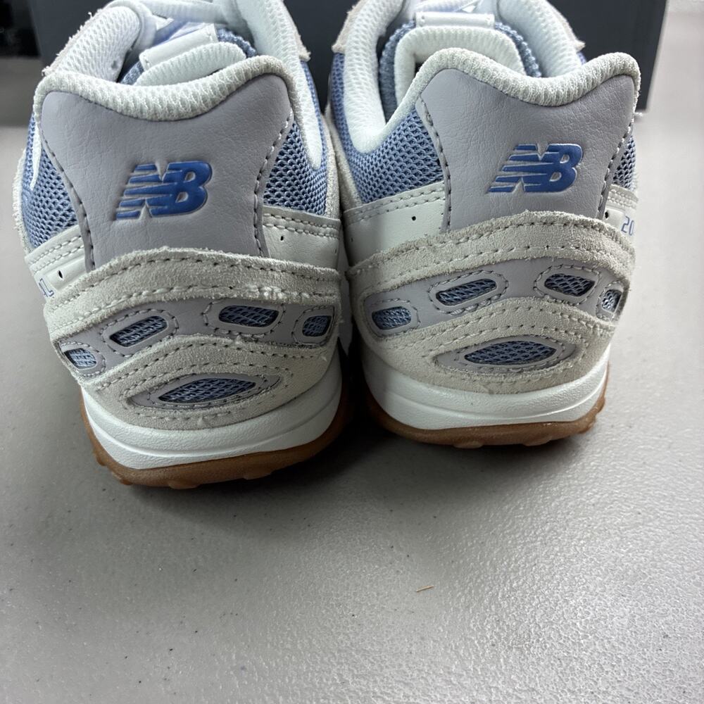 New Balance 204L Gray/Blue Sneakers w/ Gum Rubber Sole 6.5M/8W NEW With Box - Picture 4 of 7